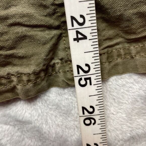 Tianello 100% Tencel Morocan Jacket Womens L Army Green Distressed Raw Seams - Picture 11 of 13